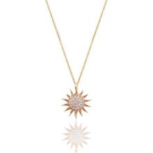 Söğütlü Silver SGTL3456 Güneş Rose Kolye
