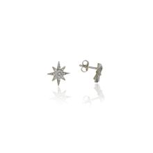 Söğütlü Silver SGTL4068 925 Ayar Gümüş Mini Kutupyıldızı Küpe