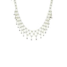 Söğütlü Silver SGTL6264 Üç Sıra Kişniş Kadın Kolye