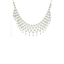 Söğütlü Silver SGTL6265 Dört Sıra Kişniş Kadın Kolye