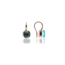 Söğütlü Silver SGTL9584KÜPE Gümüş Kedi Gözü Taşlı Kadın Küpe