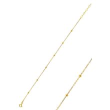 Söğütlü Silver SGTL9670GOLD Altın Rengi Top Kadın Gümüş Bileklik