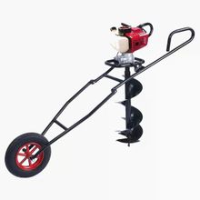 Solax AG52D 20 cm 1.9 HP Arabalı Toprak Burgu Makinesi