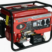 Solax LT 3500 MXE Marşlı 3.5 kVA Monofaze Benzinli Jeneratör