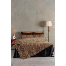 Soley Panthera %100 Pamuk King Size Saten Nevresim Takımı