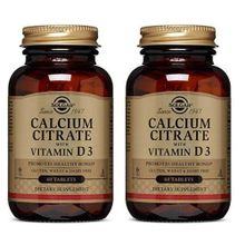 Solgar Calcium Citrate With Vitamin D3 2x60 Tablet