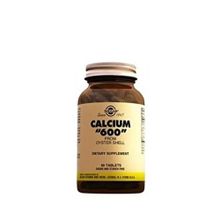 Solgar Calcium From Oyster Shell 600 mg 2x60 Tablet
