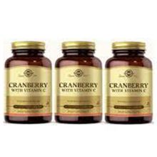 Solgar Cranberry Extract Vitamin C 3x60 Kapsül