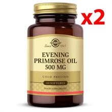 Solgar Evening Primrose Oil 500 mg 2x60 Kapsül