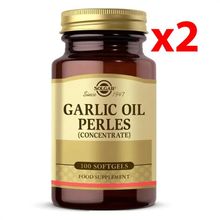 Solgar Garlic Oil Perles 2x100 Kapsül