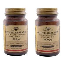 Solgar Methylcobalamin Vitamin B12 1000 mcg 2x30 Tablet