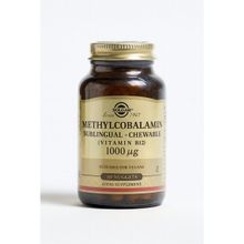 Solgar Methylcobalamin Vitamin B12 1000 mcg 60 Tablet