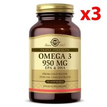Solgar Omega-3 950 mg 3x50 Kapsül