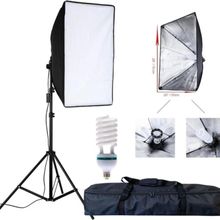 Soligor 50X70 Tek Duylu Softbox Sürekli Işık Seti 85W Ampullü