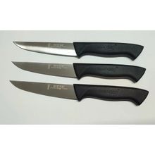 Solingen Siyah 13 cm 4'lü Günlük Kullanım Bıçağı