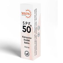 Soltis SPF50+ 5 ml Nane Yoğun Nemlendirici ve Dolgunlaştırıcı Dudak Balmı