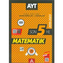 Son 5 Yılın Çıkmış AYT Matematik Soruları 2019-2023 - A Yayınları