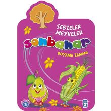 Sonbahar Sebzeler Meyveler Boyama Zamanı - kollektif