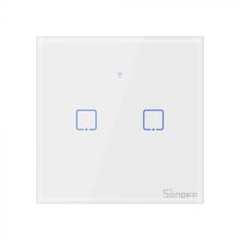 Sonoff TX-T0EU2C Dokunmatik 2'li Wifi Işık Anahtarı