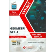 Sonuç Yayınları - Tyt Ayt Modül Set Kazanım Merkezli Geometri Soru Bankası
