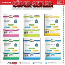 Sonuç Yayınları - TYT Matematik Fasikülleri Seti 6 Kitap