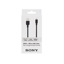Sony CP-AB100B Siyah 1 m 2.4Mah Light Box Yüksek Hızlı Micro USB Data ve Şarj Kablosu