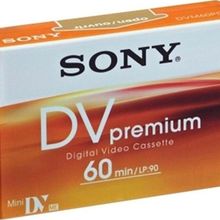 Sony Mini Dv Premium Dijital Kamera Kaseti