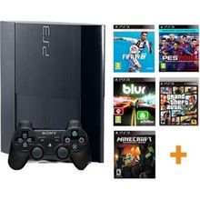 Sony Playstation 3 Slim + 1 Kol + 200 Oyunlu Dreamland
