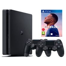 Sony Playstation 4 Slim 500 gb + 2. Kol + Fıfa 2022 Oyun Konsolu