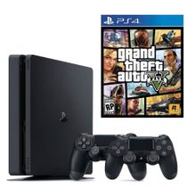 Sony Playstation 4 Slim 500GB + 2.Kol + GTA5