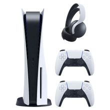 Sony Playstation 5 CD Girişli Oyun Konsolu + 2 Dualsense Kol + Pulse 3D Kulaklık