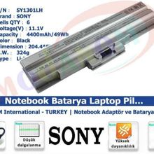 Sony Vaio VGN-FW11LR VGN-FW11MR VGN-FW11 Siyah Uyumlu Notebook Batarya