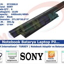 Sony Vaio VPC-EA16FG-W VPC-EA16FH-B Uyumlu Notebook Batarya