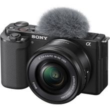 Sony ZV-E10 + 16-50mm Lens Siyah Aynasız Fotoğraf Makinesi