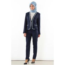 Soralline 1673 Lacivert Kadın Pantolon