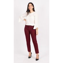 Soralline 1683 Bordo Kadın Pantolon