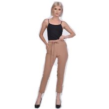 Soralline 1696 Beli Lastikli Yazlık Pantolon