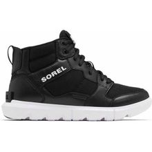 Sorel Explorer Sneaker Mid Wp Siyah Kadın Kısa Bot