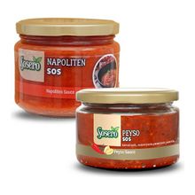 Sosero Peyso Sos 190 gr & Napoliten Sos 290 gr ( Ikisi Bir Arada ) - 480 gr