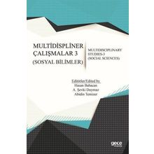 Sosyal Bilimler - Multidispliner Çalışmalar 3 - Kolektif