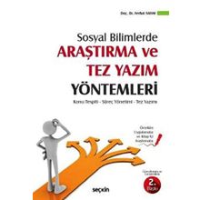 Sosyal Bilimlerde Araştırma Ve Tez Yazım Yöntemleri - Ferhat Sayım