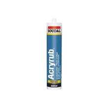 Soudal Acryrub Silikonize Antrasit Gri 500 gr Mastik