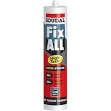 Soudal Beyaz 290 ml Fix All Korniş Yapıştırıcı Montaj Silikonu