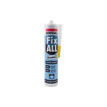 Soudal Fix 290 ml ALL Crystal Tam Şeffaf Süper Saydam Yapıştırıcı