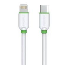 Soultech Dk061B Type-C 3A Comfort Plus Beyaz Şarj ve Data Kablosu