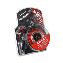Soundmax SX-AWG8 8GA Vakumlu Oto Anfi Kablo Seti