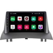 Soundstream Renault Megane 2 2 GB Android Carplay Navigasyon Multimedya Qled Ekran
