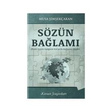 Sözün Bağlamı - Musa Şimşekçakan
