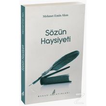 Sözün Haysiyeti - Mehmet Emin Akın