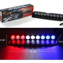 Space Lapa175 27W Kırmızı-Beyaz-Mavi 8 Fonksiyonlu Flaş Led Çakarlı